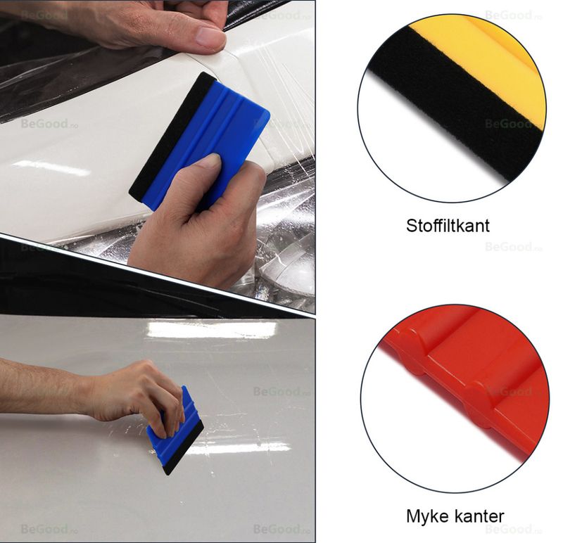Monteringsverktøy folie - squeegee